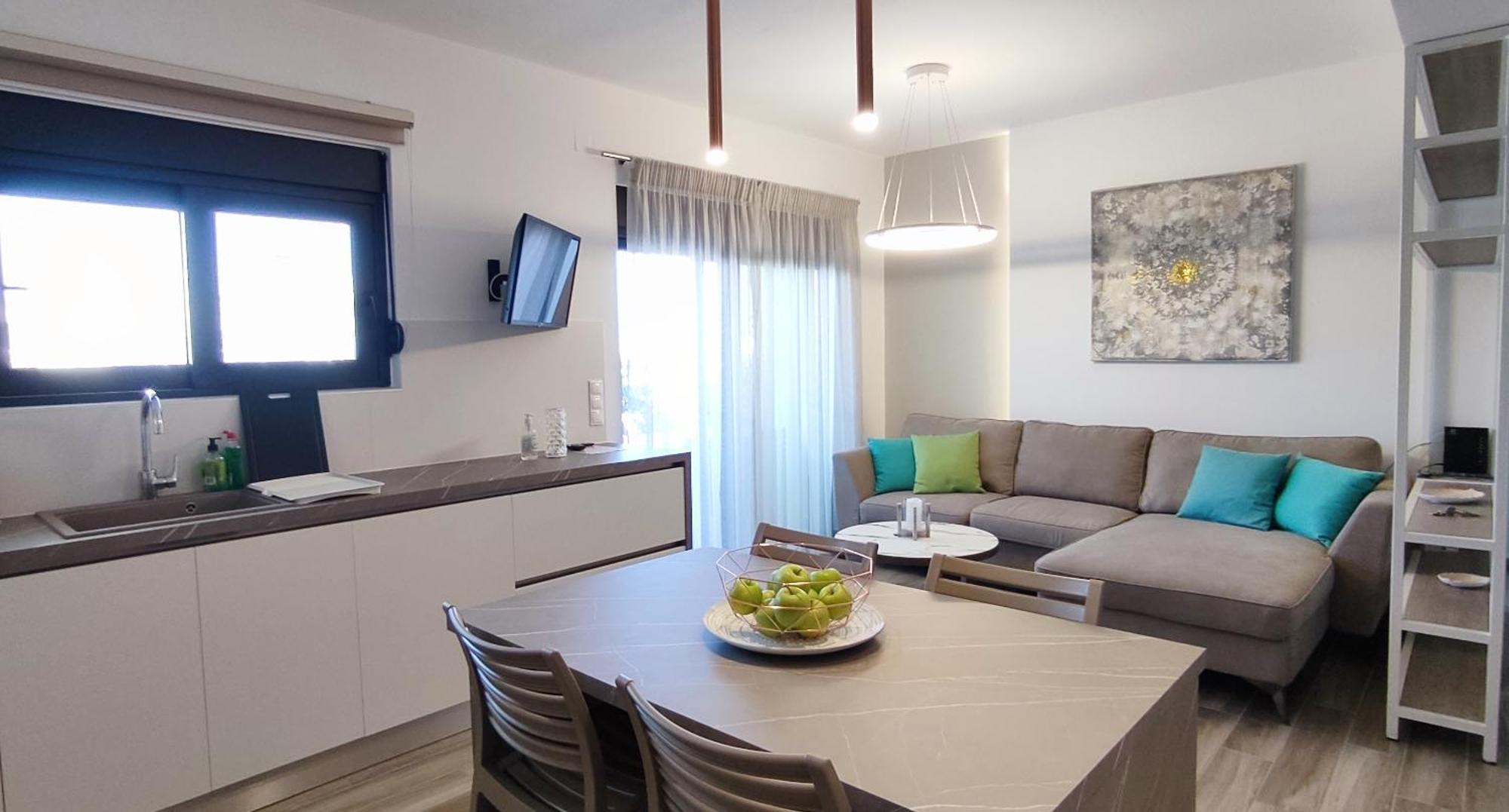 Aquadia Beach Apartment Chania  Екстер'єр фото